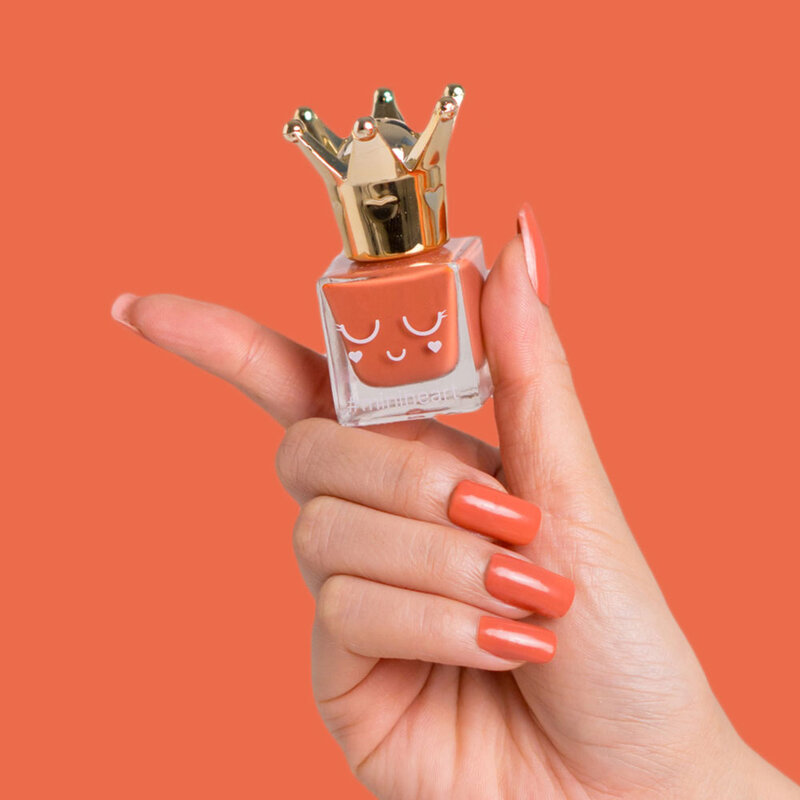 Miniheart No-Bake Gel Nail Colours 11ml #GN03-Coral ( สินค้าหมดอายุ : 2026.01.01 ) 