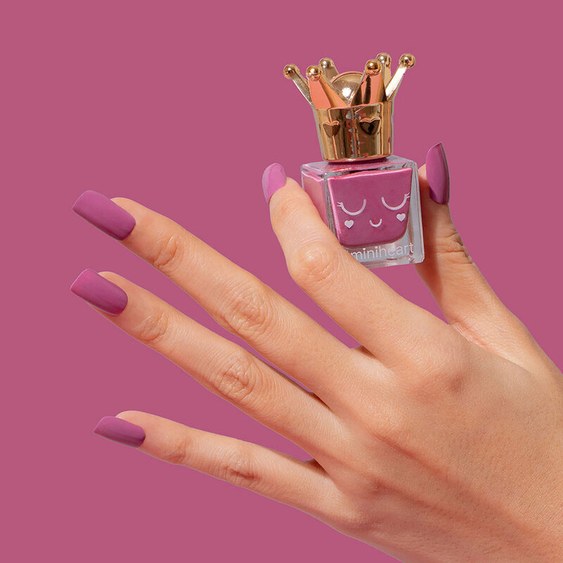 Miniheart No-Bake Gel Nail Colours 11ml #GN04-Mixed Berry ( สินค้าหมดอายุ : 2026.02.01 ) 