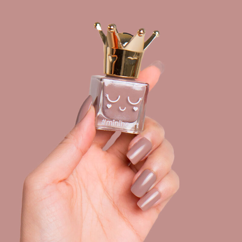 Miniheart No-Bake Gel Nail Colours 11ml #GN07-Tiny Teddy ( สินค้าหมดอายุ : 2026.01.01 ) 