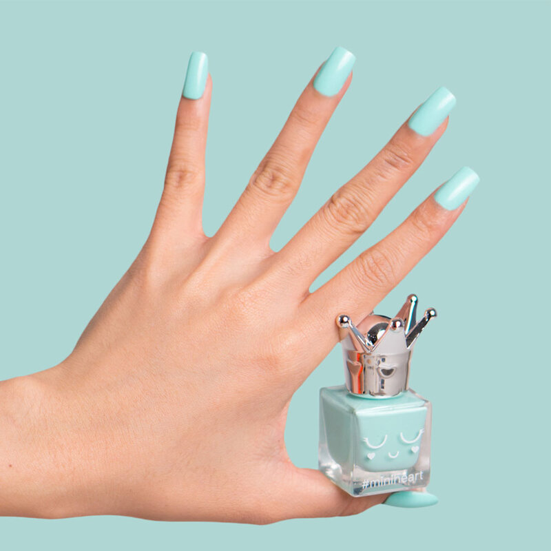 Miniheart Premium Nail Colours 11ml #PR02-Pastel Green