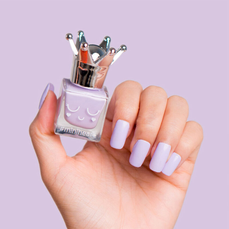 Miniheart Premium Nail Colours 11ml #PR05-Pastel Purple ( สินค้าหมดอายุ : 2026.01.01 ) 