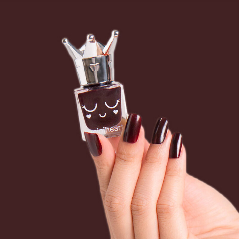 Miniheart Premium Nail Colours 11ml #PR10-Red Wine