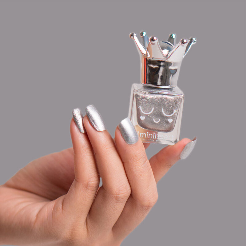 Miniheart Special Nail Colours 11ml #SP04-Shiny Silver