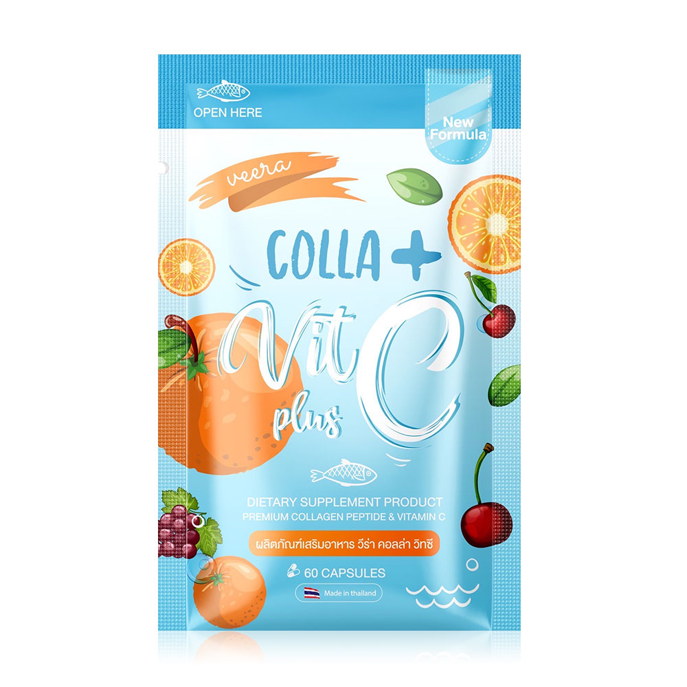 VEERA Colla Vit C Plus 60 Capsules