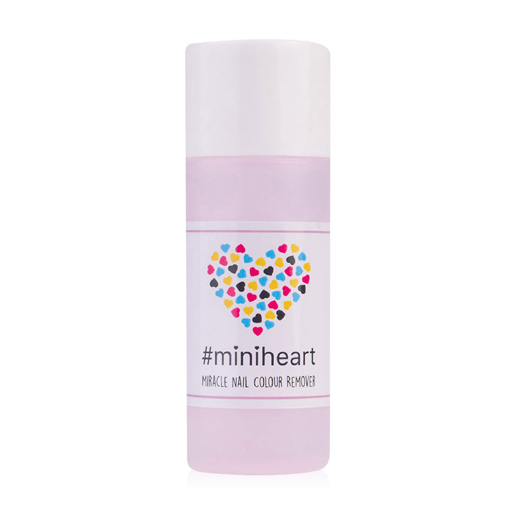 [Free Gift] Miniheart Miracle Nail Colour Remover 50ml #MR01-Pink