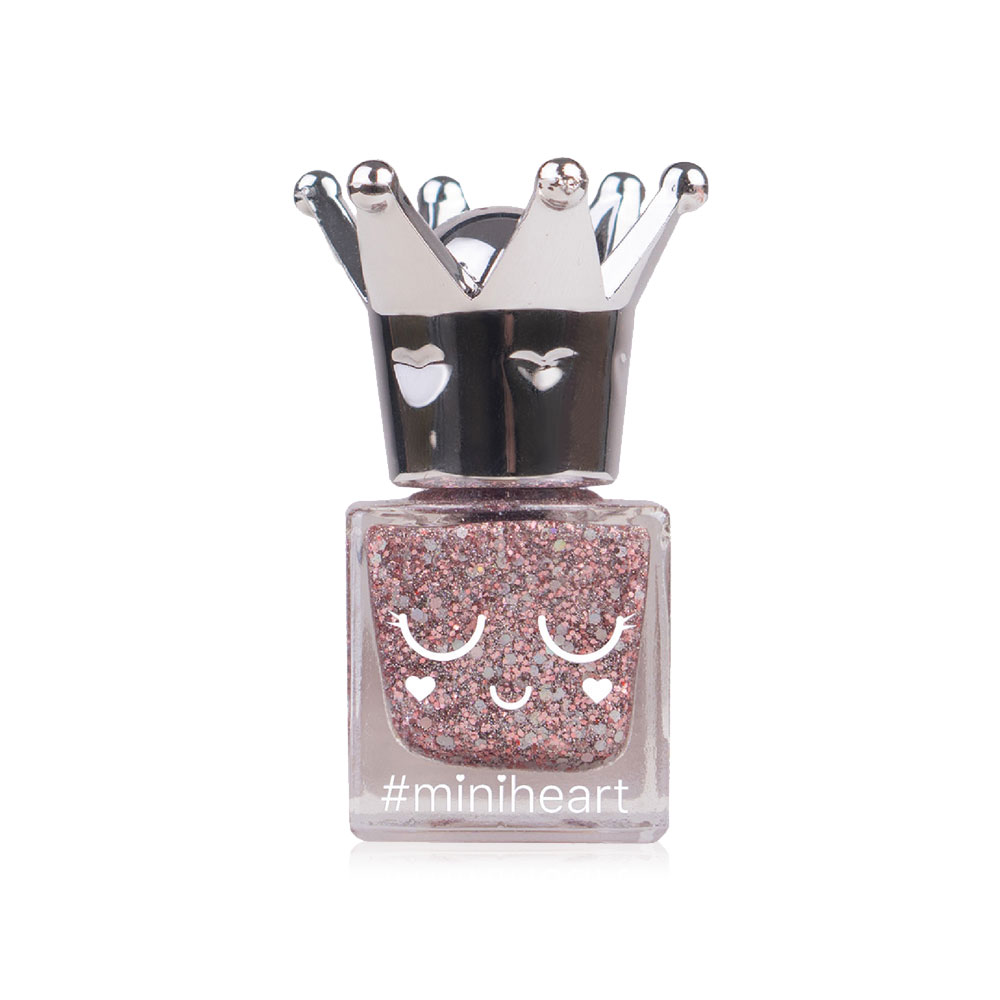 Miniheart Special Nail Colour 11ml #SP10-Pink Glitter