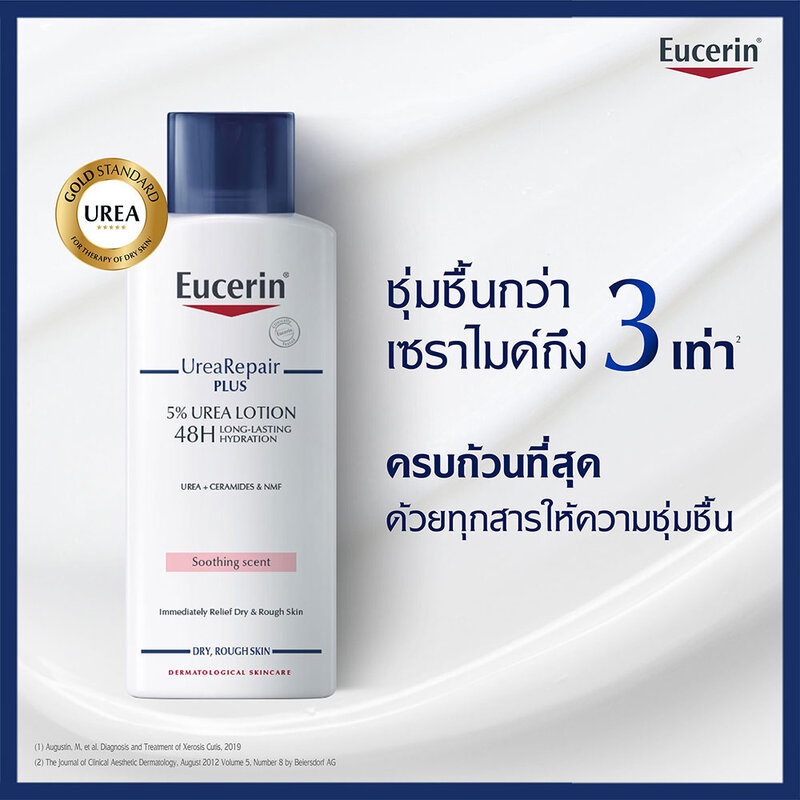 Eucerin Urea Repair Plus 5% Urea Lotion 250ml ( สินค้าหมดอายุ : 2025.10.31 ) 