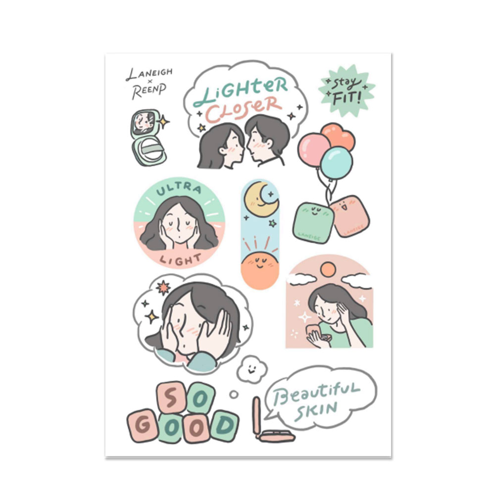 [Free Gift] Laneige X Reenp Sticker 1pc