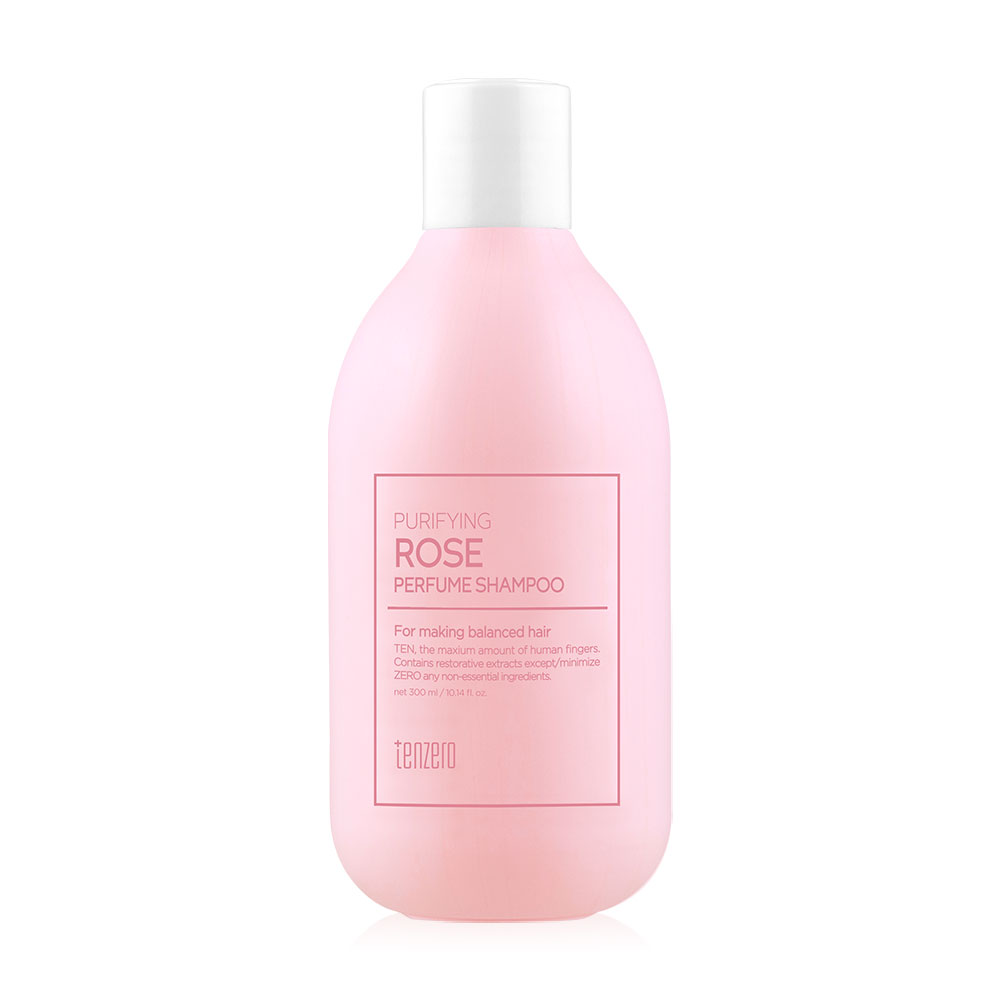 TENZERO Purifying Perfume Shampoo 300ml #Rose ( สินค้าหมดอายุ : 2025.08.31 ) 