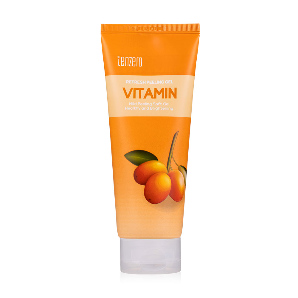 TENZERO Refresh Peeling Gel 180ml #Vitamin ( สินค้าหมดอายุ : 2025.10.17 ) 