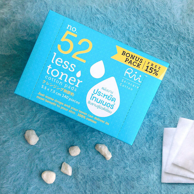 Rii 52 Less Toner Cotton Pads 140pcs