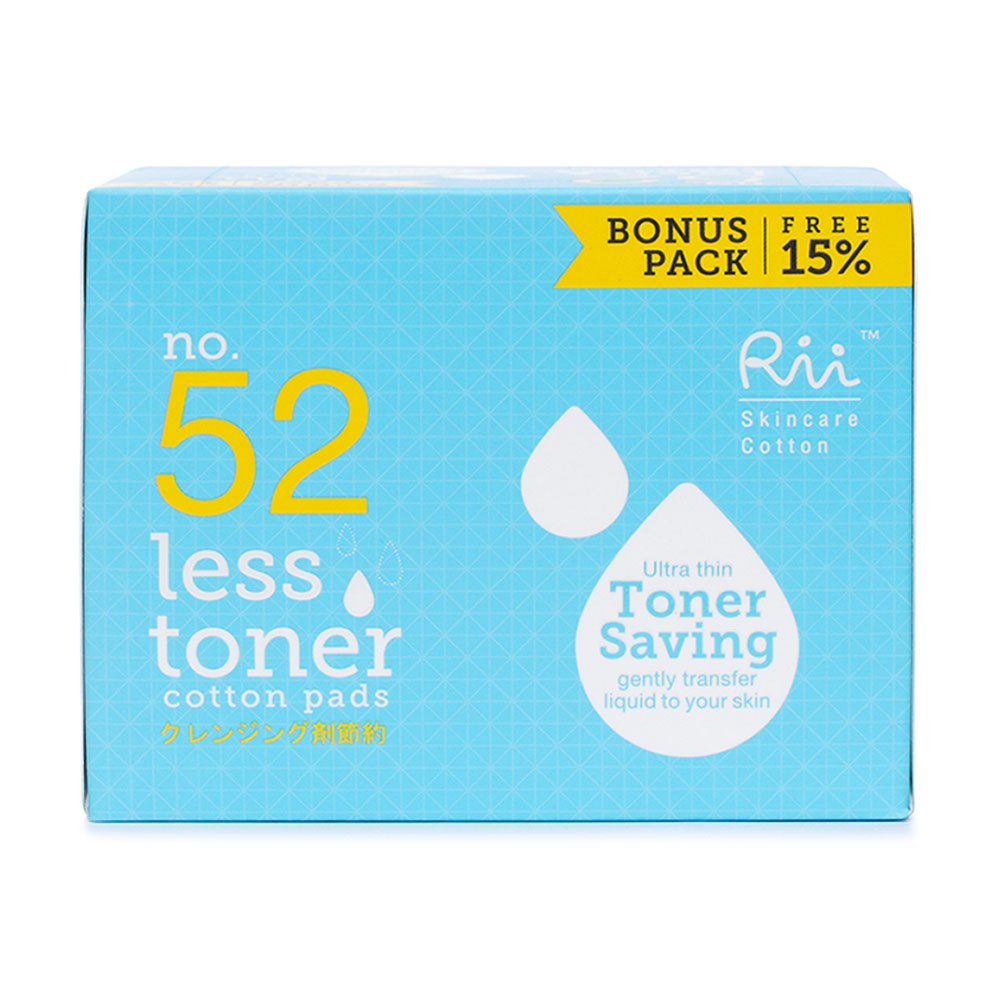 Rii 52 Less Toner Cotton Pads 140pcs
