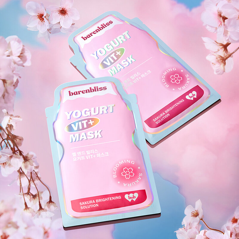 [Free Gift] barenbliss Yogurt Vit+ Mask [Random 1pc] ( สินค้าหมดอายุ : 2025.09.21 ) 