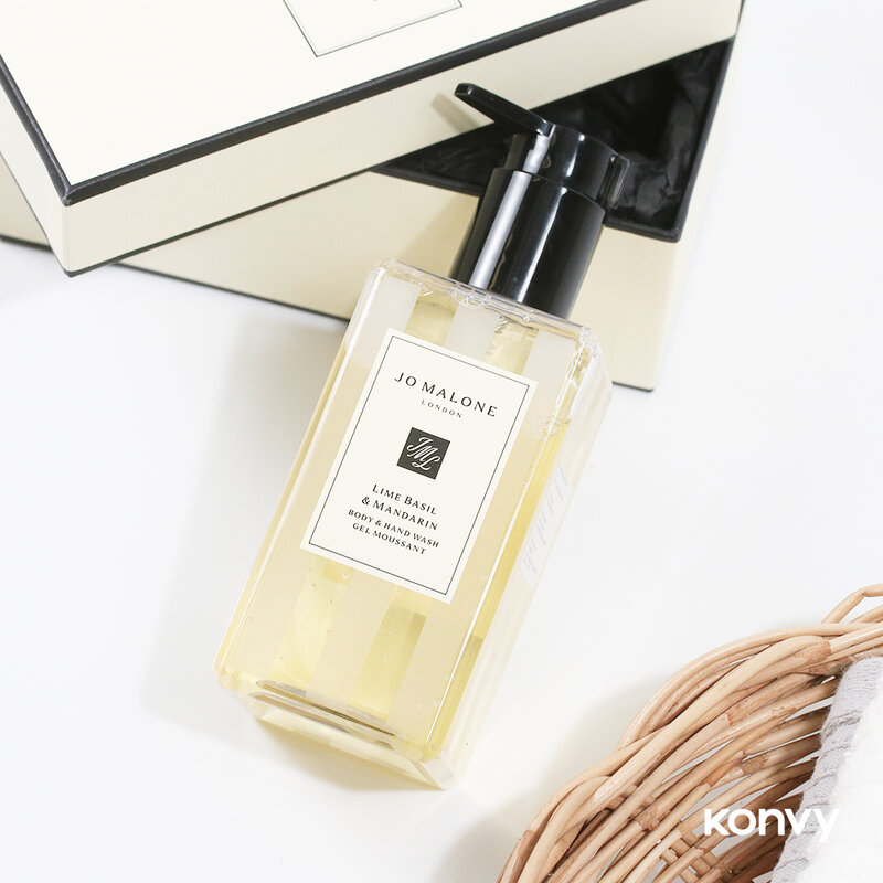 Jo Malone Lime Basil & Mandarin Body & Hand Wash 250ml ( สินค้าหมดอายุ : 2025.10.01 ) 
