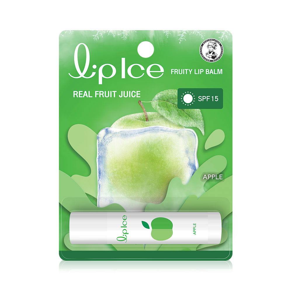 Mentholatum Lipice Fruity Lip Balm 3.5g #Apple ( สินค้าหมดอายุ : 2025.09.01 ) 