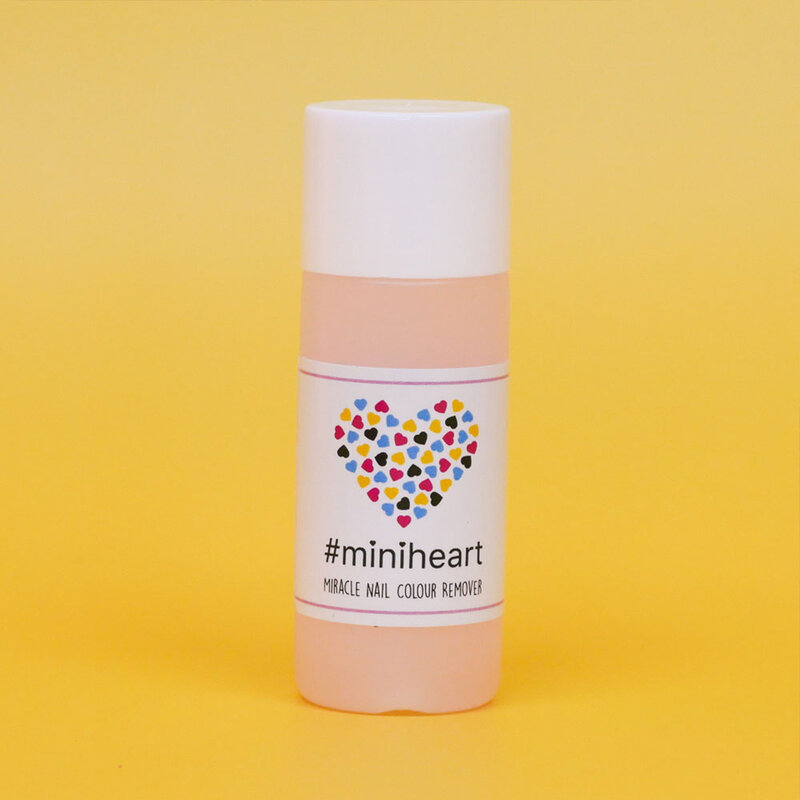 [Free Gift] Miniheart Miracle Nail Colour Remover 50ml #MR01-Pink