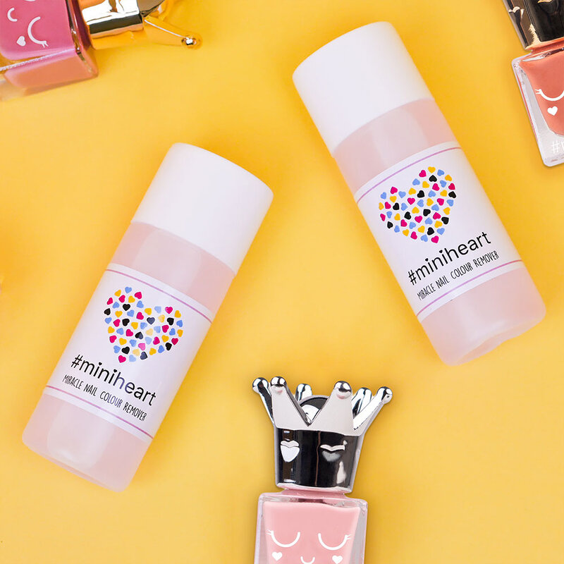 [Free Gift] Miniheart Miracle Nail Colour Remover 50ml #MR01-Pink