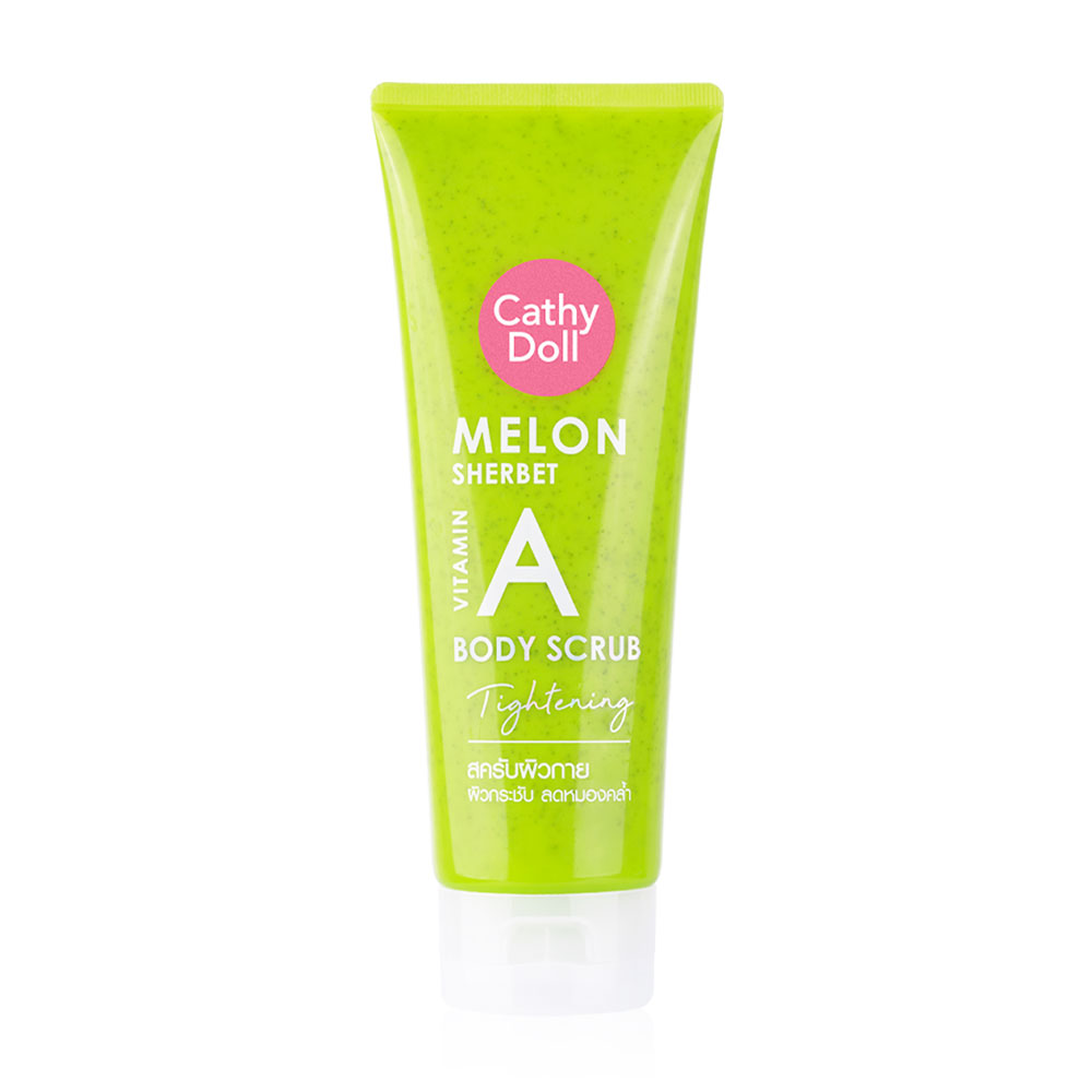 Cathy Doll Melon Sherbet Vitamin A Body Scrub Tightening 320g