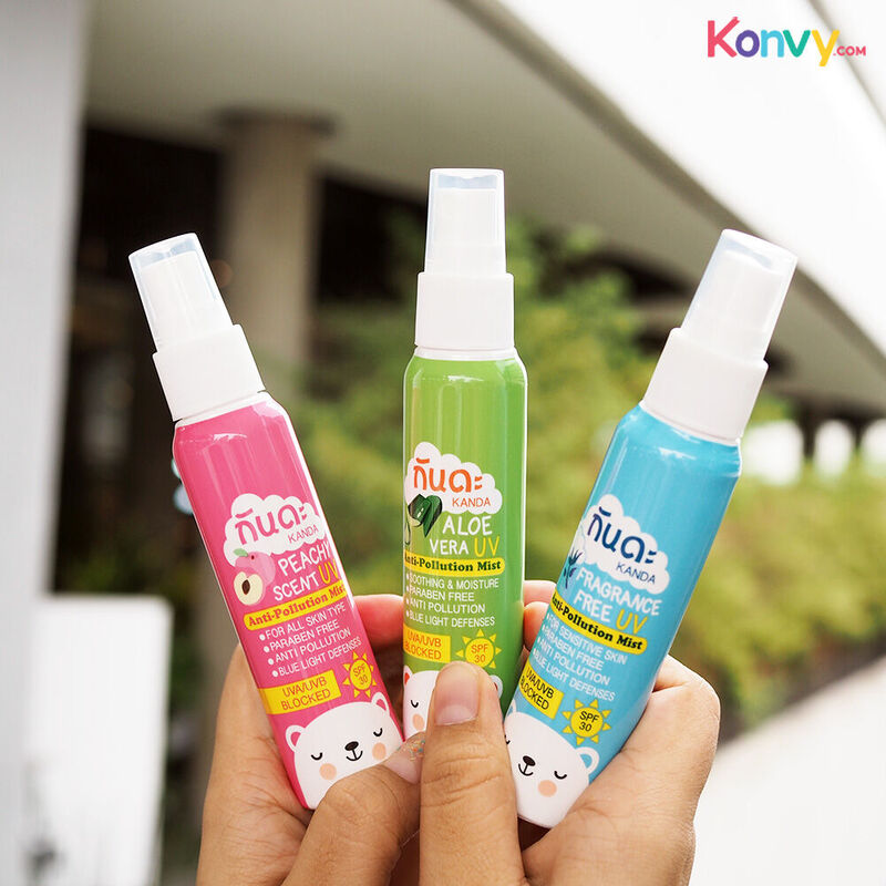 Kanda Aloe Vera Anti-Pollution and UV Mist 45ml