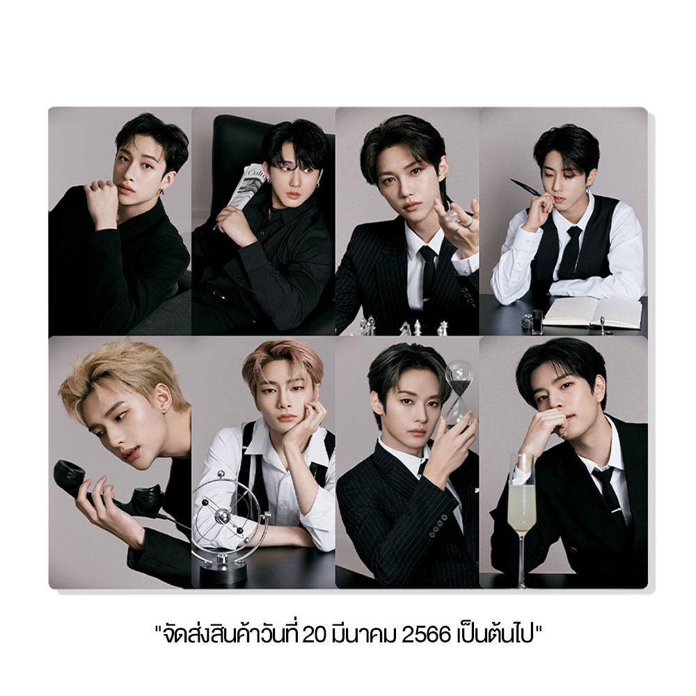[Free Gift] Nacific x Stray Kids SKZ In The Dark Photocard Full Set All members