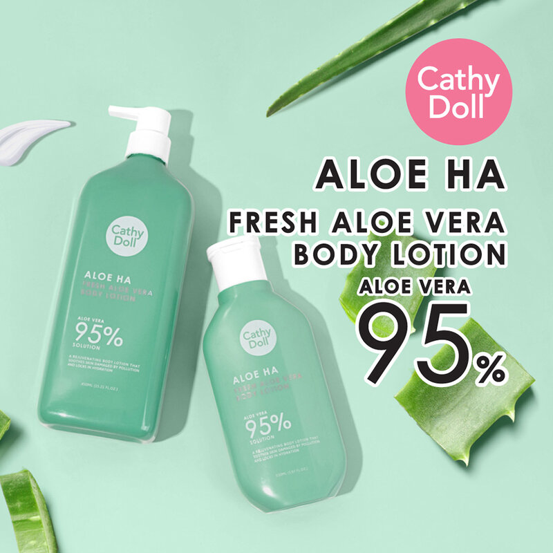 Cathy Doll Aloe Ha Fresh Aloe Vera Body Lotion 450ml