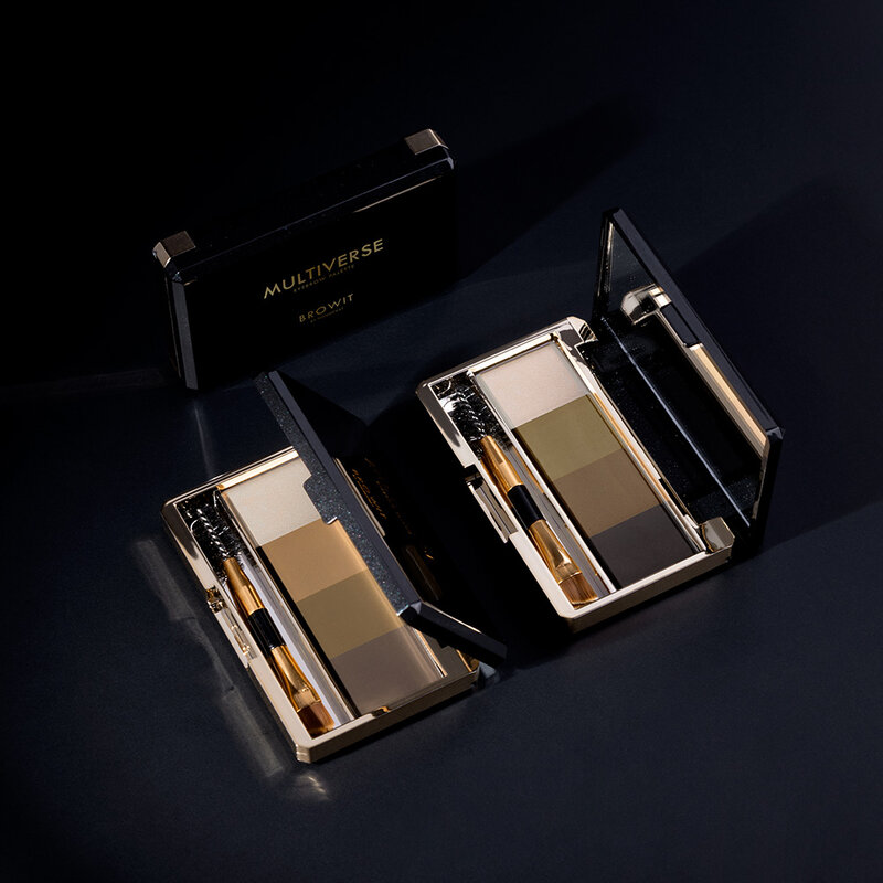 Browit Multiverse Eyebrow Palette 4g #01 Cosmic Latte [1g x 4 Colors]