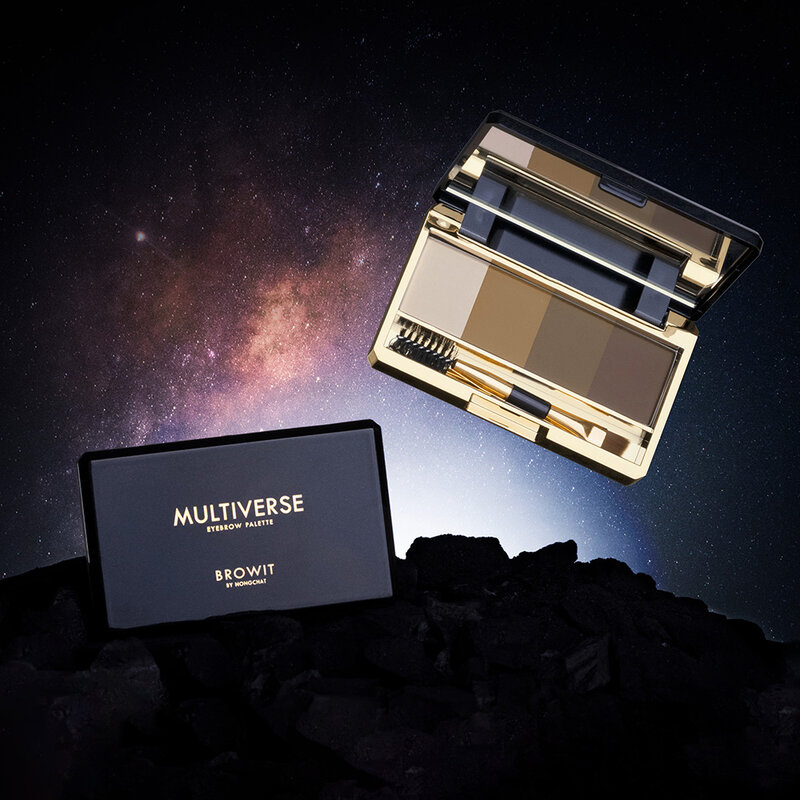 Browit Multiverse Eyebrow Palette 4g #01 Cosmic Latte [1g x 4 Colors]