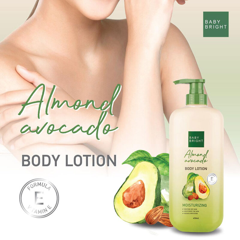 Baby Bright Almond Avocado Body Lotion 450ml