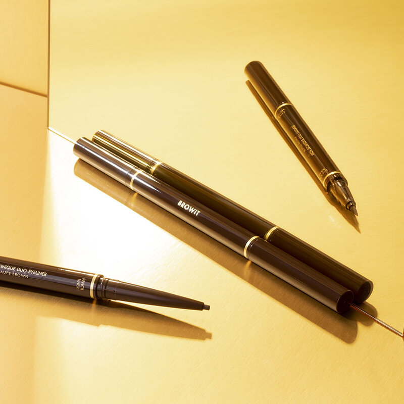 Browit High Technique Duo Eyeliner 0.53g #Taupe Brown