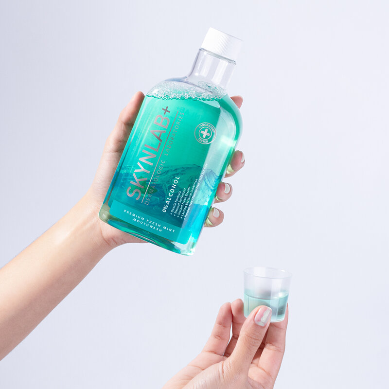 Skynlab Premium Fresh Mint Mouthwash 400ml
