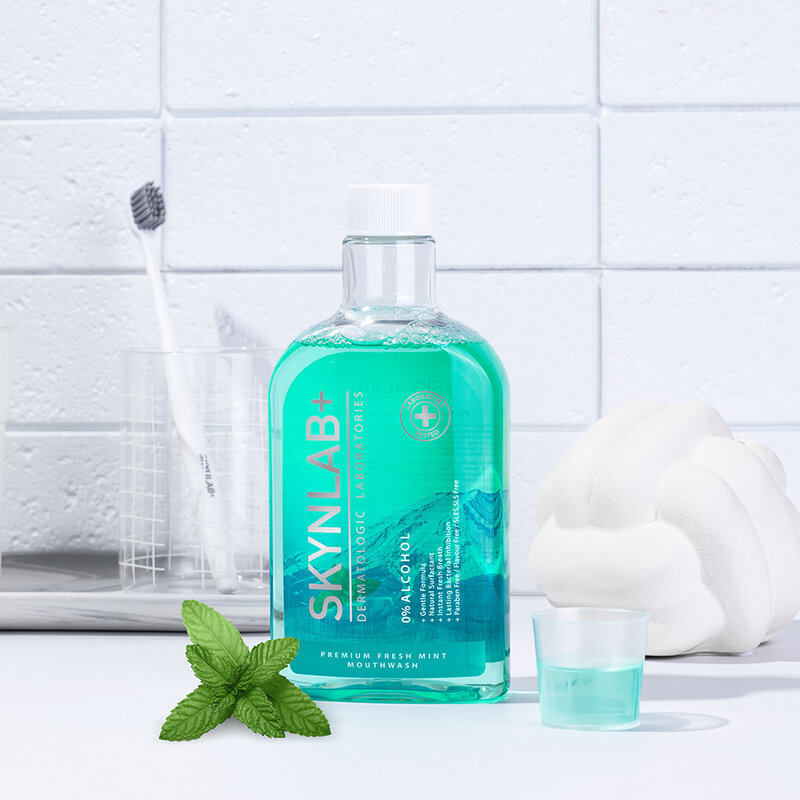 Skynlab Premium Fresh Mint Mouthwash 400ml