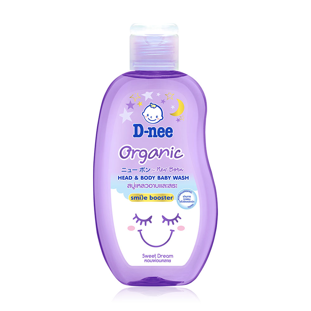 D-nee Head and Body Baby Wash For Newborn Organic Sweet Dr