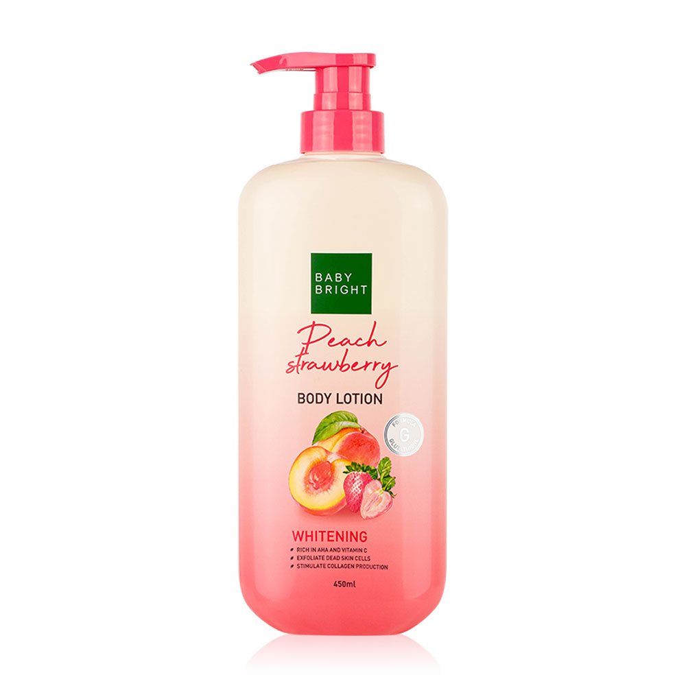 Baby Bright Peach Strawberry Body Lotion 450ml
