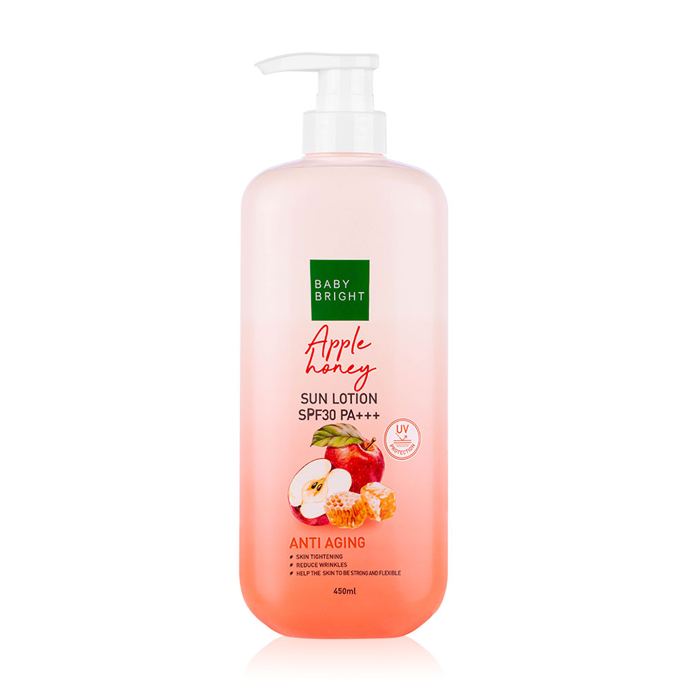 Baby Bright Apple Honey Sun Lotion SPF30 PA+++ 450ml