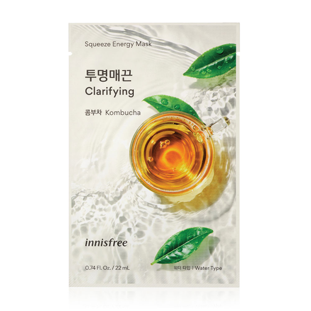 Innisfree Squeeze Energy Mask Kombucha 22ml