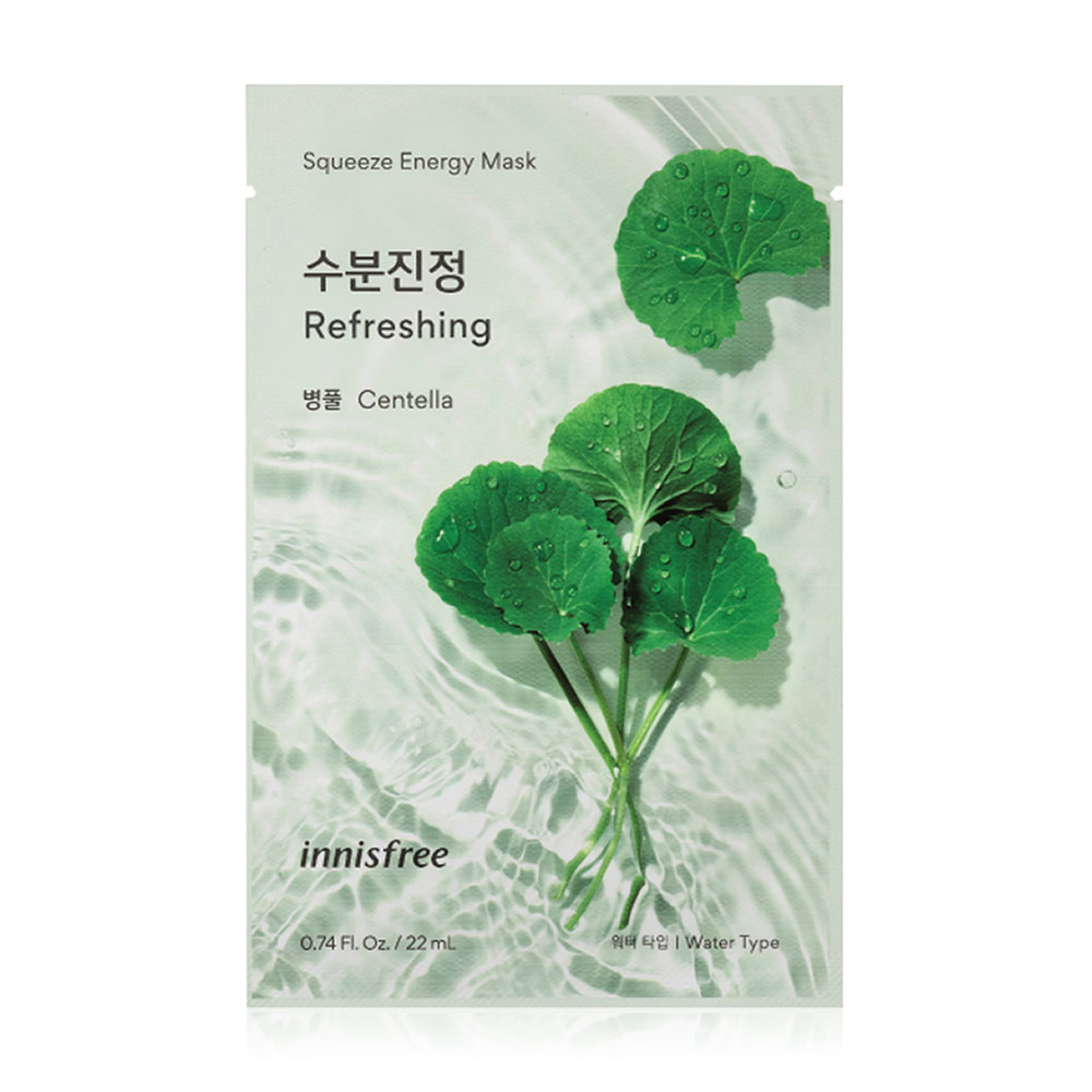 Innisfree Squeeze Energy Mask Centella 22ml