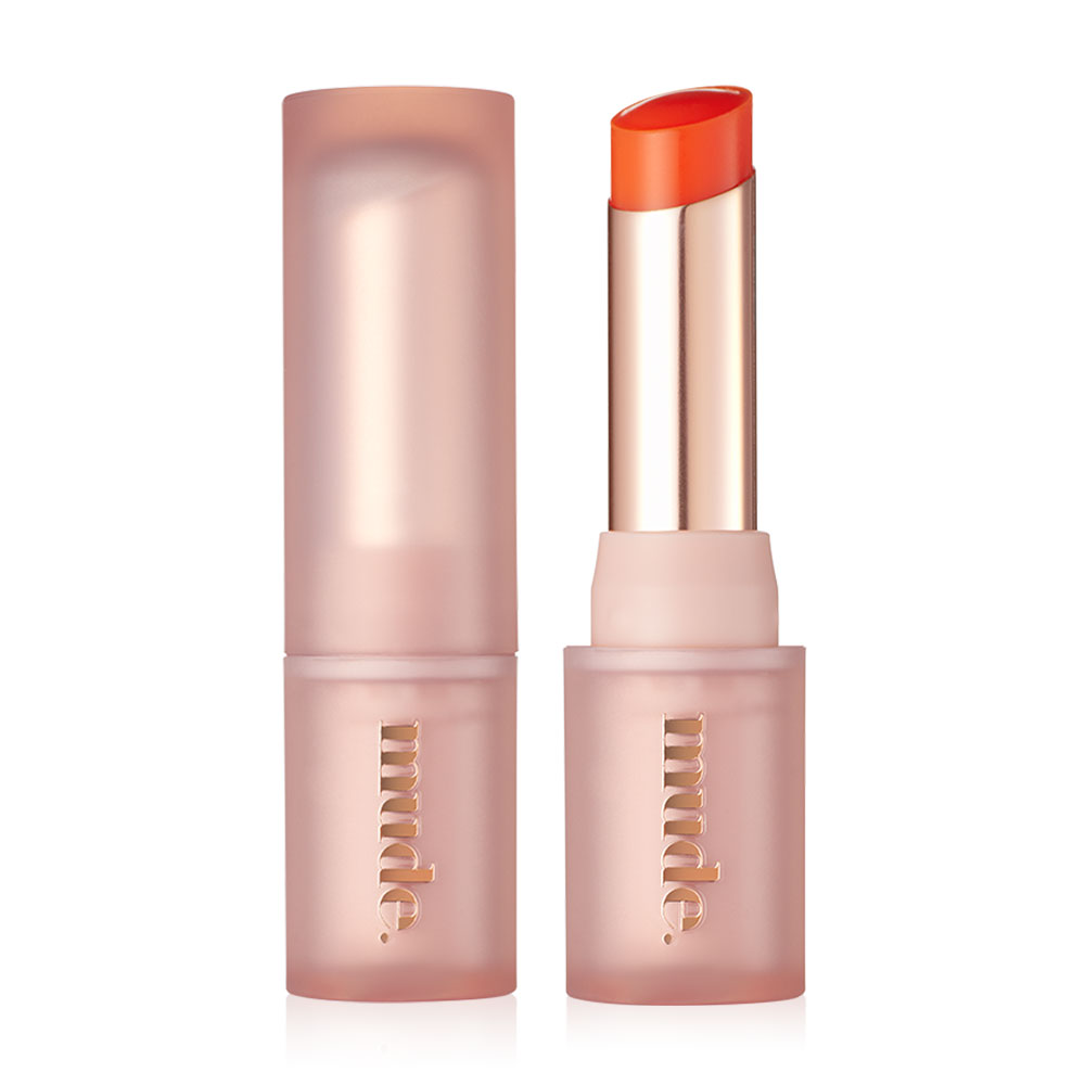 mude. Bare Shine Lip Balm 5g #02 Cozy Coral