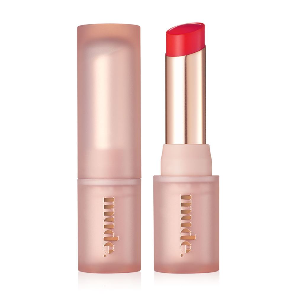 mude. Bare Shine Lip Balm 5g #03 Cozy Red