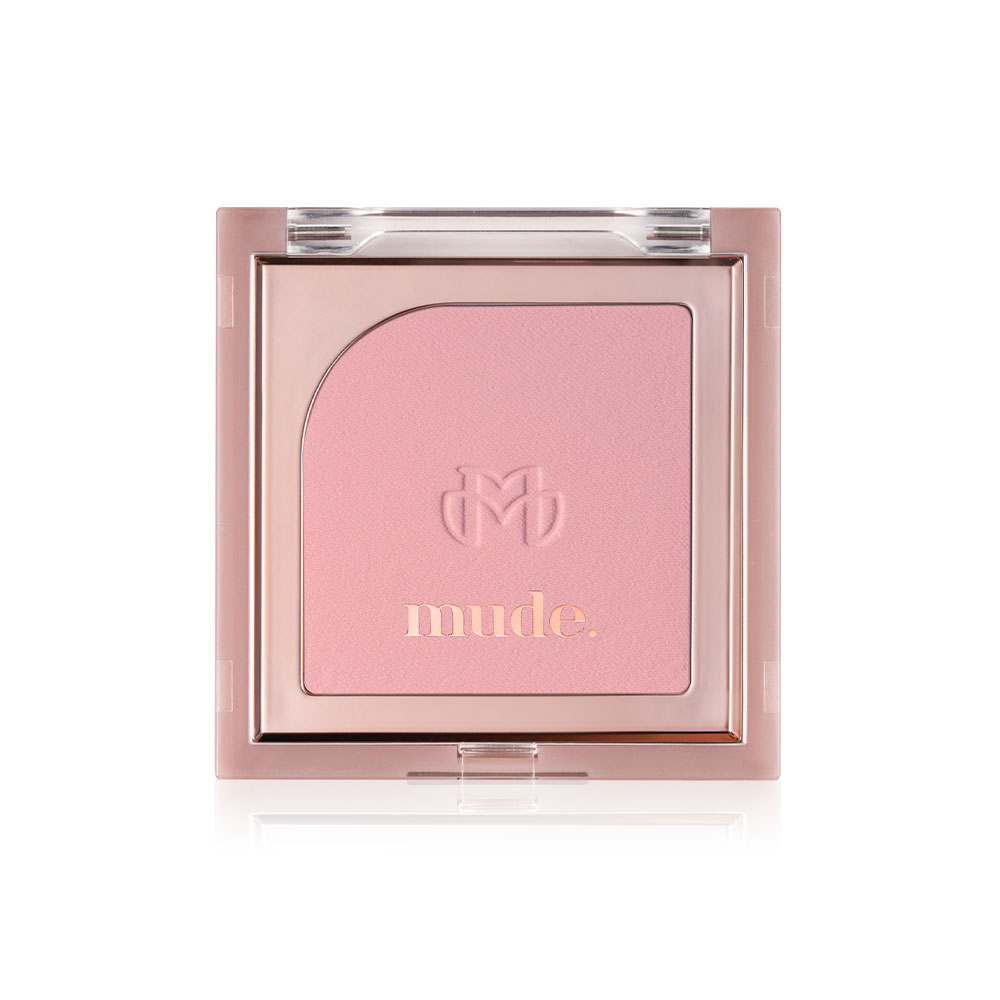 mude. Flutter Blusher 5g #04 Mauve Note