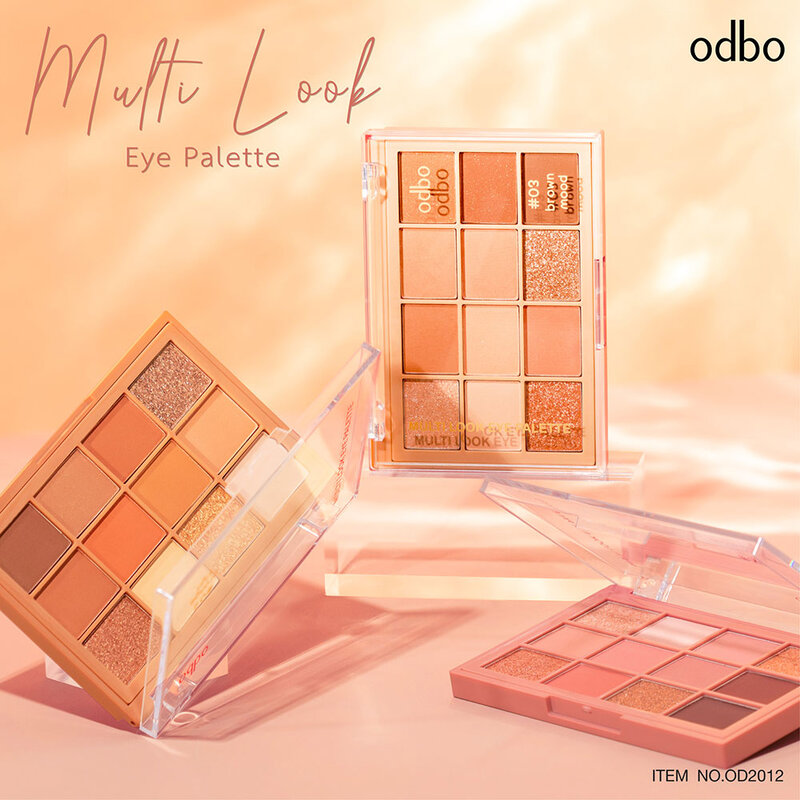ODBO Multi Look Eye Palette 10g #03 Brown Mood