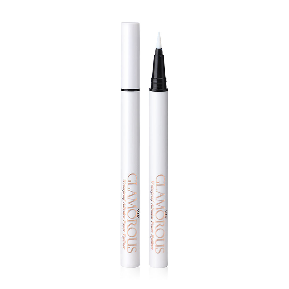GLAMOROUS Waterproof Adhesive Power Eyeliner #Crystral Clear ( สินค้าหมดอายุ : 2025.11.01 ) 