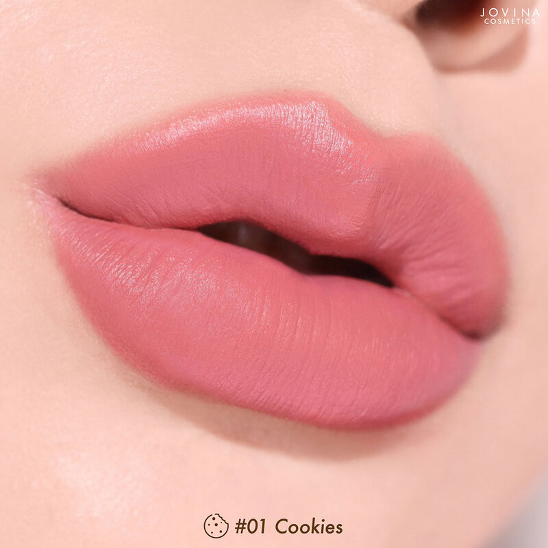 JOVINA COSMETICS Love Recipe Liquid Lipstick 2g #01 Cookies