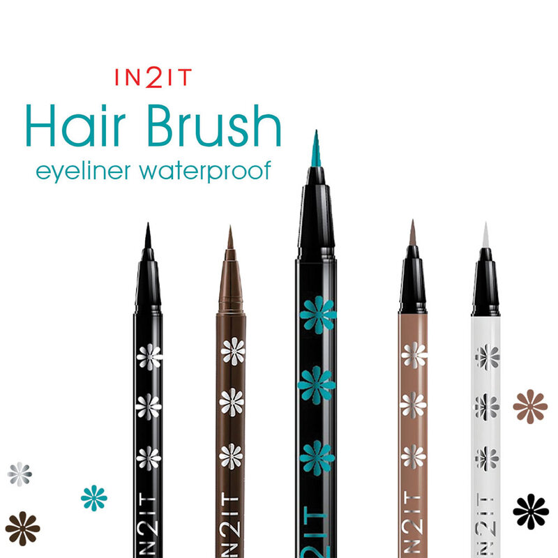 In2It Hair Brush Eyeliner Pen Waterproof 0.6g #EPH05 Aquamarine