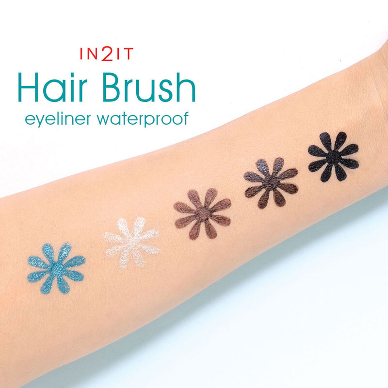 In2It Hair Brush Eyeliner Pen Waterproof 0.6g #EPH05 Aquamarine