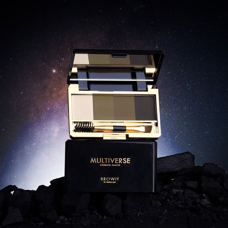 Browit Multiverse Eyebrow Palette #02 Dark Galaxy [1g x 4Colors]