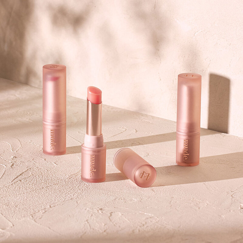 mude. Bare Shine Lip Balm 5g #01 Cozy Rosy
