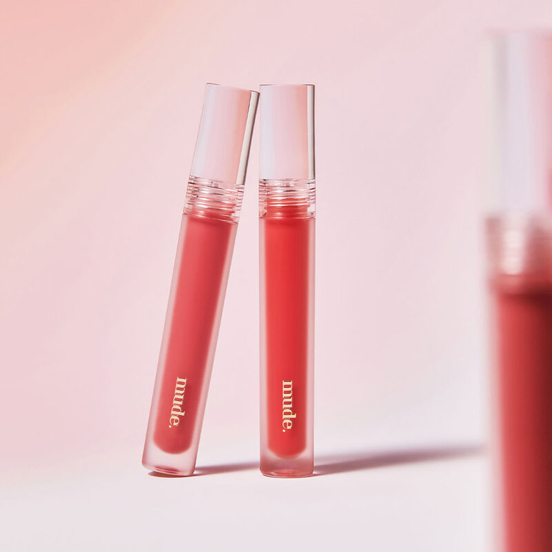 mude. Glace Lip Tint 3g #01 Own Pink