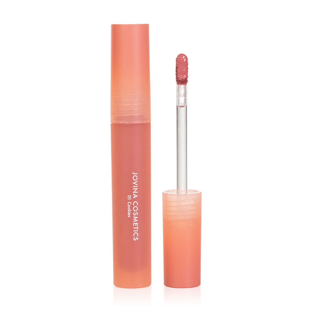 JOVINA COSMETICS Love Recipe Liquid Lipstick 2g #01 Cookies