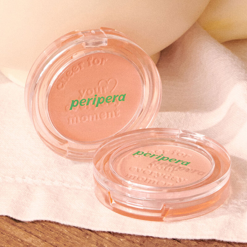 Peripera Pure Blushed Sunshine Cheek 4.2g #18 Shy Coral