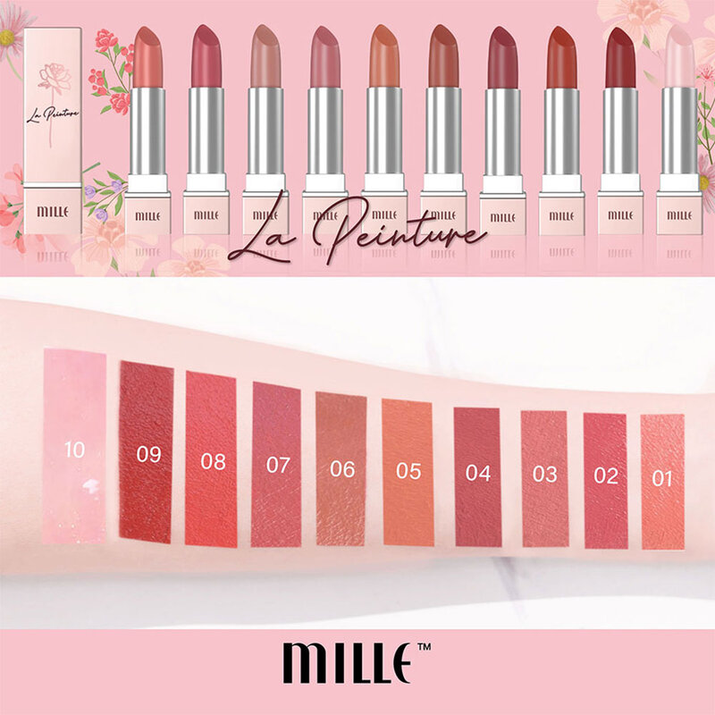 Mille La Peinture Lipstick 3g #03 Fleur De Lis